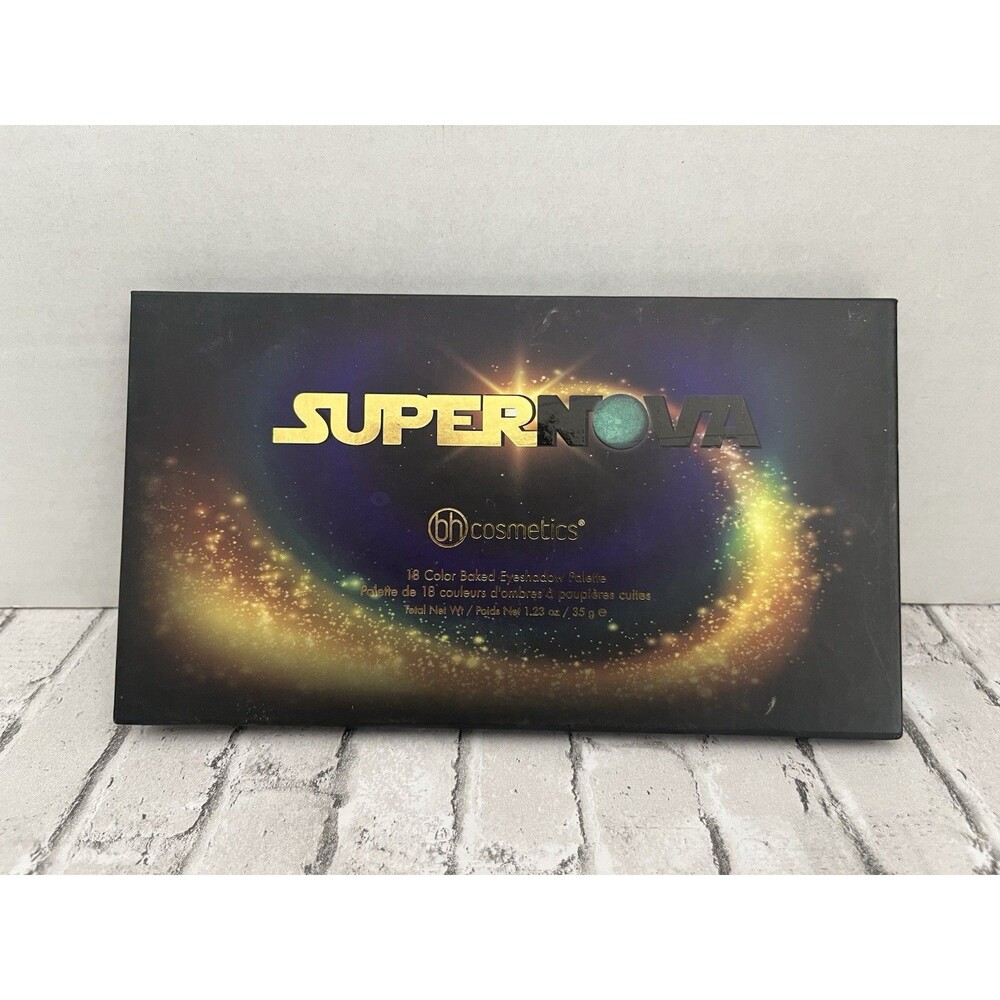BH Cosmetics SuperNova 18 Color Baked Eyeshadow Palette Brand New